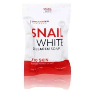 snail white collagen soap x10 skin