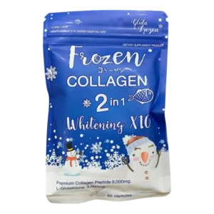 (2x) Gluta Frozen 60 Capsule Collagen 2 in 1 Whitening X 10 FZ Collagen Plus