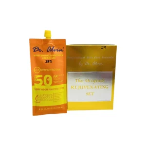 The Original Dr Alvin  Rejuvenating Set & Whitening Sunscreen Cream SPF50