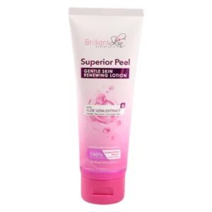 Brilliant Skin Superior Peel Aloe Vera Extract Gentle Renewing lotion 120g