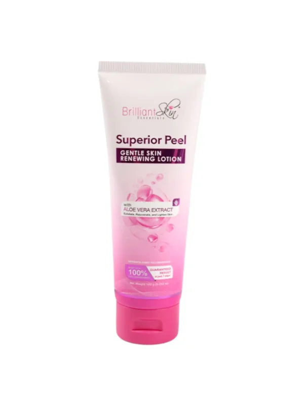 Brilliant Skin Superior Peel Aloe Vera Extract Gentle Renewing lotion 120g