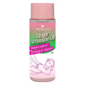 1 x Organic  Ginger Himalayan Oil Liniment Body Massage oil  60ML