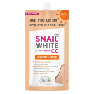 2 x NAMU  Snail White Face  Sunscreen SPF50  UVA/UVB PA+++ 6ml