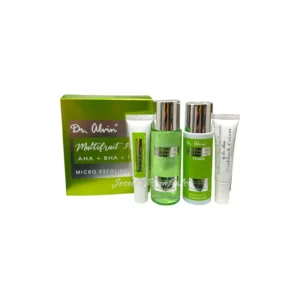 Dr Alvin  Multifruit Peel AHA +BHA +TXA Micro Exfoliant Set New Product