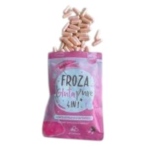 1x Froza Gluta Pure 4in1 Anti- Aging and Whitening Food Supplement