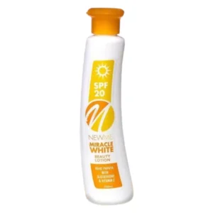 NEWME Miracle White Beauty Whitening Lotion kOJIC Papaya & Vit.E 200 ml
