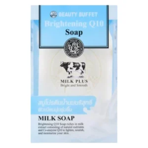 2 Brightening Q10 MILK Plus Bright & Smooth Soap 100g