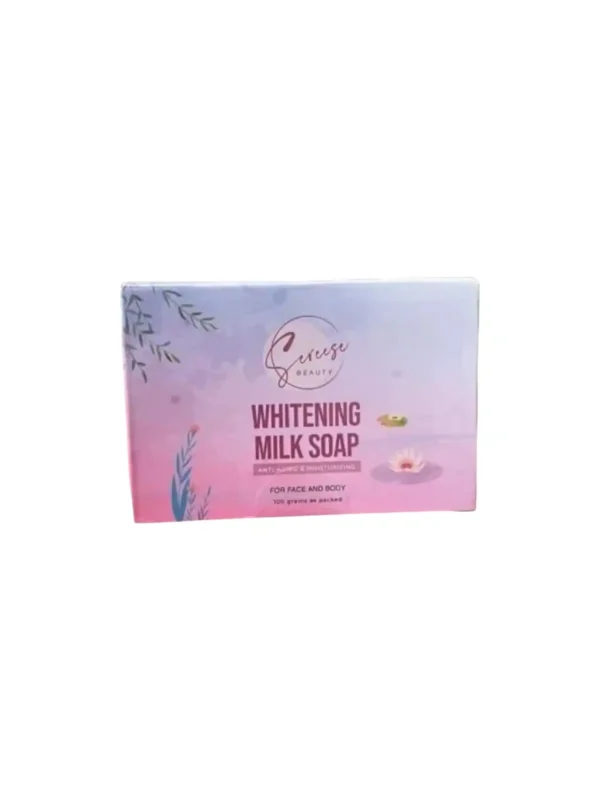 Sereese Beauty  Whitening Milk Soap Anti- Agieng & Moisturise Soap x5