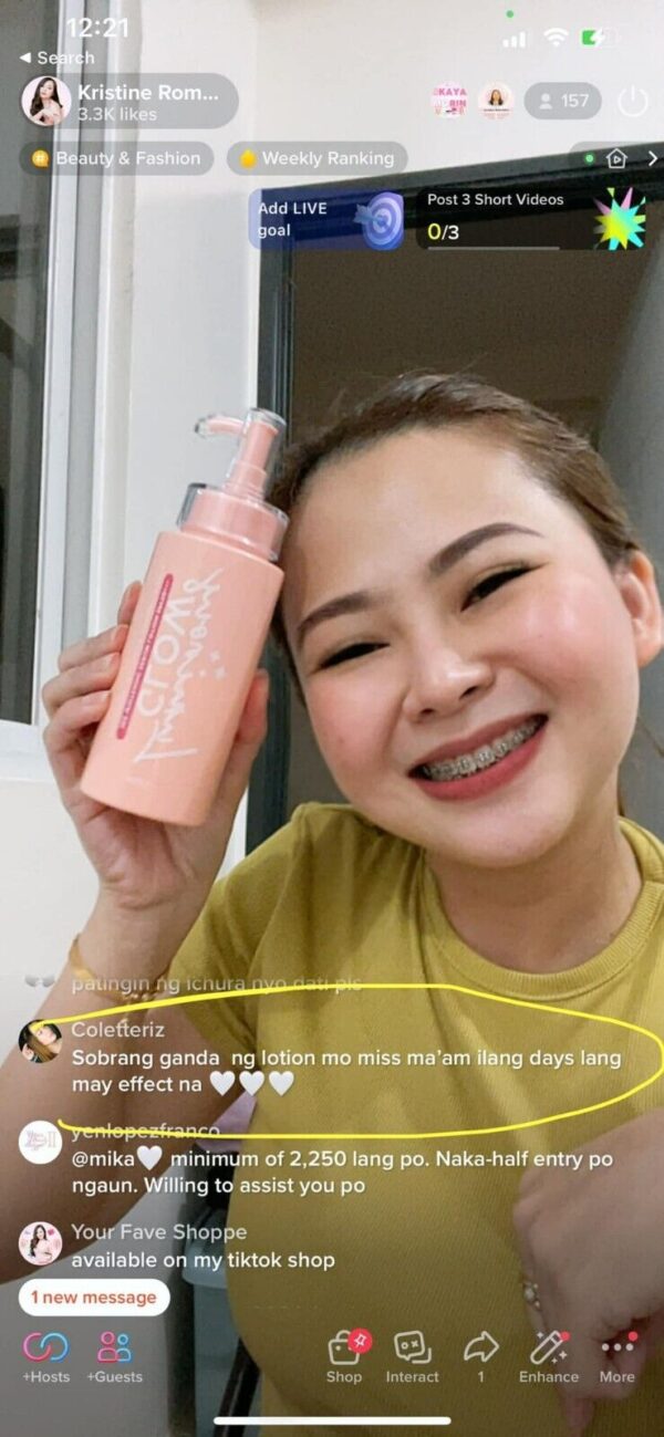 K-Beaute Luminous Glow 10x Whitening Serum Lotion SPF30+++  250 ml - Image 5