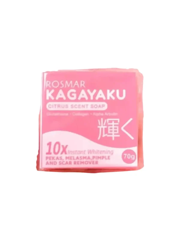 2x Rosmar Kagayaku Citrus Scent Soap Instant 10x Instant Whitening