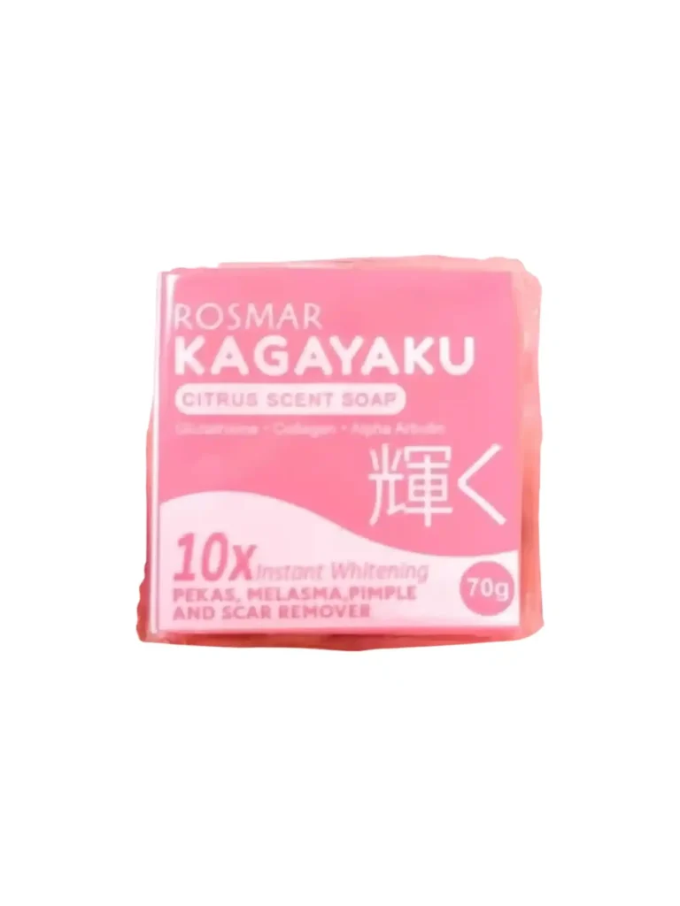 2x Rosmar Kagayaku Citrus Scent Soap Instant 10x Instant Whitening