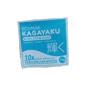 2 x Rosmar Kagayaku Bubblegum Soap 10x Pimple And Scar Remover (70g)