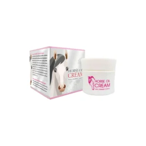 Horse Oil Cream With Ceramide Complex With Vitamin A C E B3 Reduce Wrinkles 50g