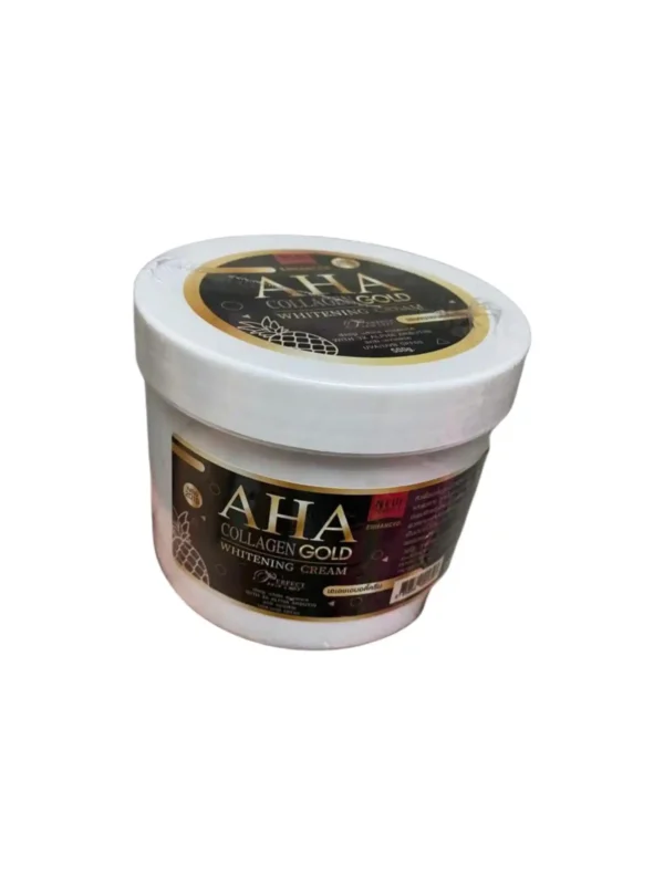Aha Collagen Gold Whitening Cream With 3X Alpha Arbutin Anti- Wrinkle 250 g.