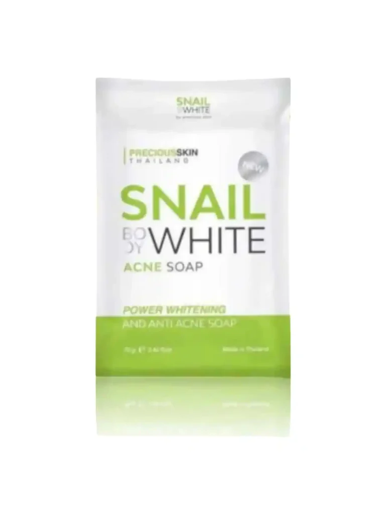 2x Snail White Acne Soap Power Whitening And Anti Acne Soap. 70g