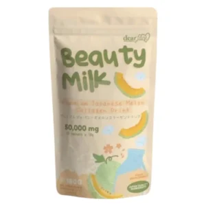 Beauty Milk Premium Japanese Melon Collagen Drink 180g 10 sachets x18g