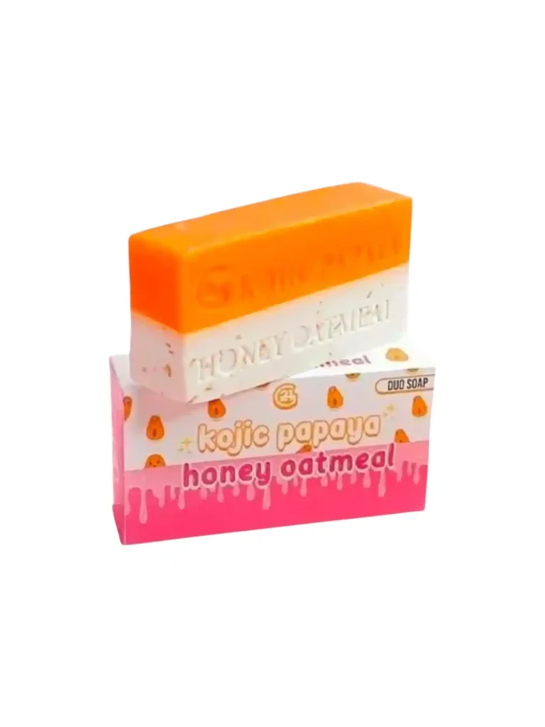 2x G21 kojic Papaya Honey Oatmeal Whitening Soap DUO SOAP 150g