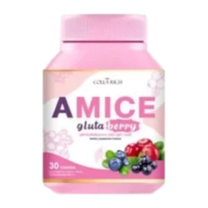 Amice Gluta Berry Dietary Supplement  Anti- Aging & Whitening Body Capsule 30