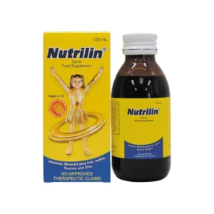 Nutrilin Syrup Vitamins,& Minerals plus iron Iodine Food Supplement ages 2-12 years old 120ml