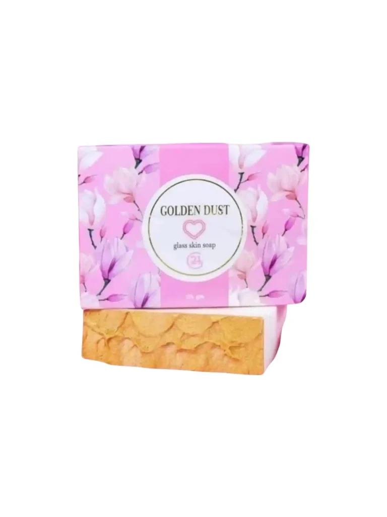 Golden Dust Glass Skin Magical Flawless Whitening Soap