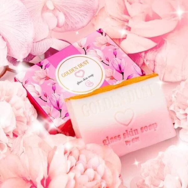 2X G21 Golden Dust Glass Skin Soap Micro Peeling Whitening Soap 135g - Image 12