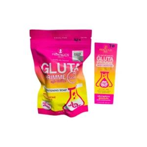 Gluta Primme Body Booster Brightening And Smoothing Skin Serum & Soap