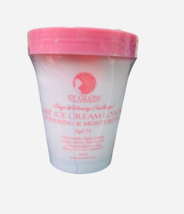 Sy Glow Ice Cream Body Lotion & Whitening Facial Serum - Image 2