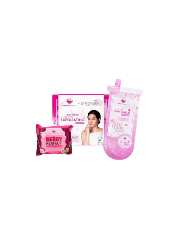 Perfect Formula Filter Free Facial Set, Sunshield Cream & Soap Best Combination