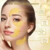 24K Gold Collagen Eye Mask Soothing & Repair Raidance Anti- Aging - Image 4