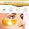 24K Gold Collagen Eye Mask Soothing & Repair Raidance Anti- Aging - Image 8