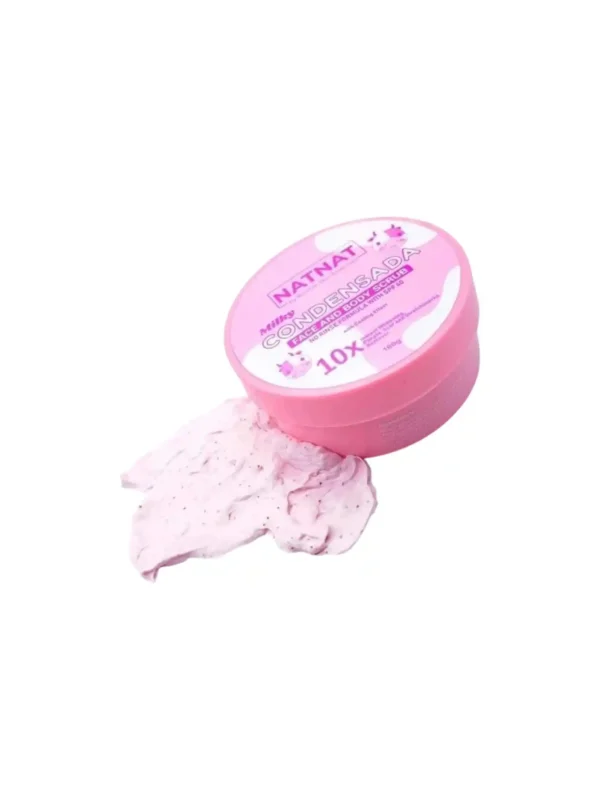 NatNat Milky Condensada Face and Body Scrub 10xInstant Whitening 100g