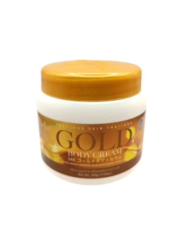 Gold Body Cream 24K Extra Moisturising And WHitening Cream 200g.