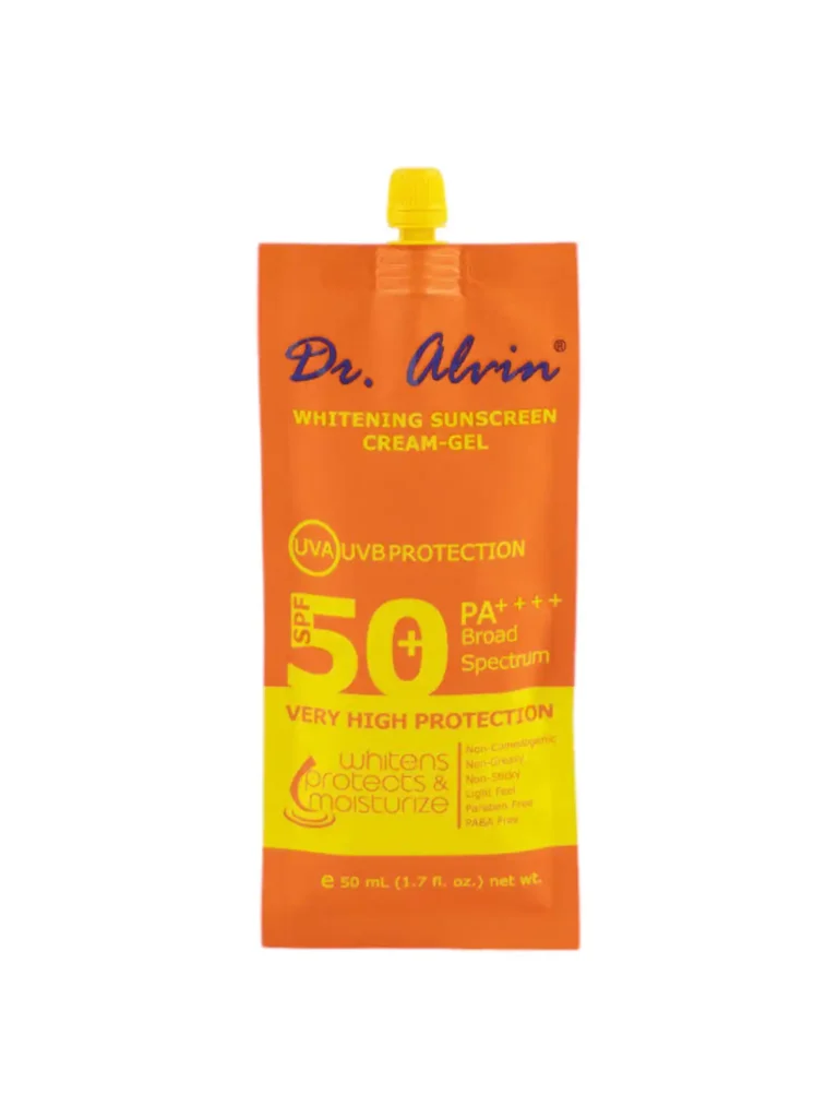 Dr. Alvin Whitening Sunscreen Cream Gel SPF50 50ml