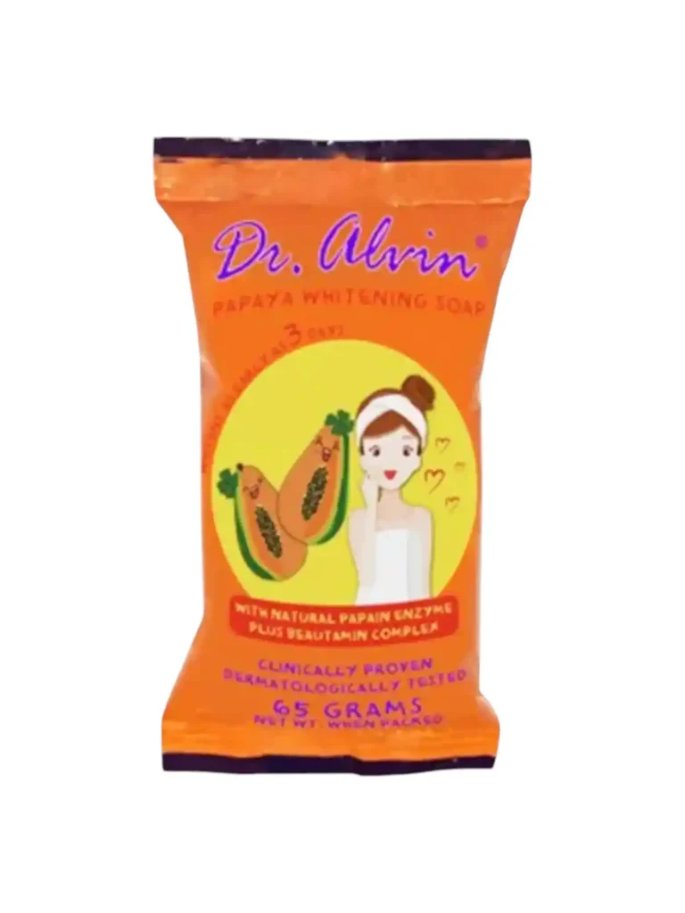 Dr. Alvin Papaya Whitening Soap 65g