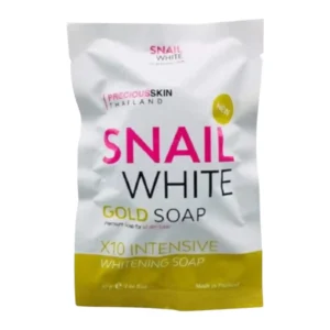 5 x Snail Body White Gold Soap Premium For All Skin Type x10 whitening.70g
