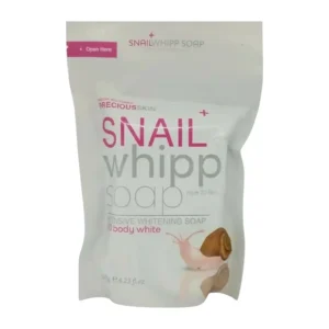 1 x Snail Whipp Soap Intensive Whitening x10 Body White Soap.120 g