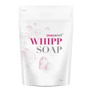 2 x Snail Whipp Soap Whitening And Softening With Delicate Net. 100 g.