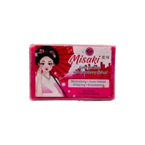Misaki Kojic Acid Soap With Strawberry