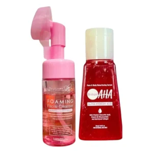 Brilliant Skin Foaming Facial Cleanser & Brilliant Skin Whitening AHA Serum