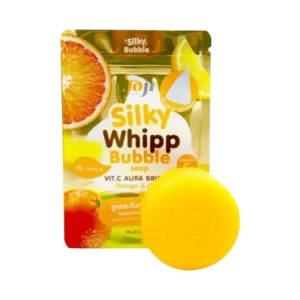 Silky Whipp Bubble Soap Vit c Aura Bright 100g