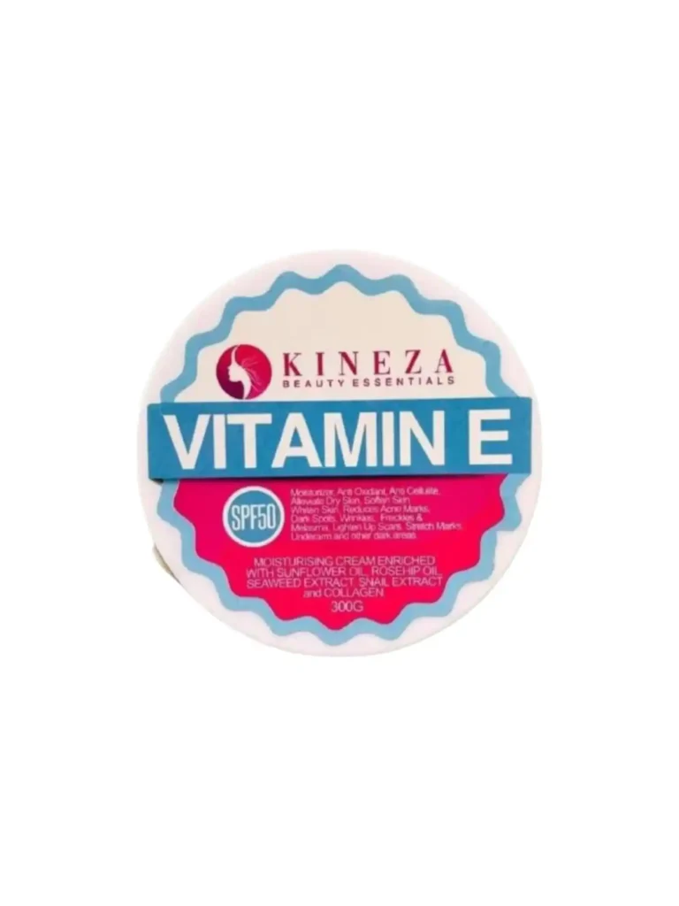 kineza VITAMIN E Face & Body Moisturising Cream Pure Natural Ingredients SPF50