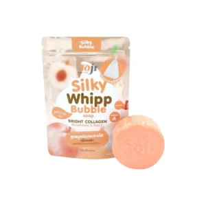Silky Whipp Bubble Soap Bright Collagen Glutathione &Peach 100 g