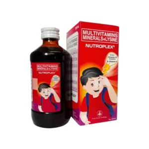 Multivitamins Minerals + Lysine Nutroplex  Iron & Vitamin B Complex 250ml