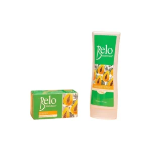 Belo Essentials Papaya Lotion & Papaya Soap Brightening & Whitening