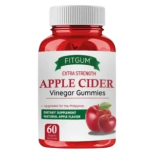 Fitgum Apple Cider Vinegar Gummies 60 natural apple flavour Dietary supplement