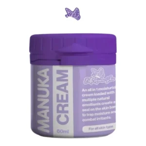 Manuka Cream All in One Natural Emollients Skin Hydrating and Moisturising 60ml