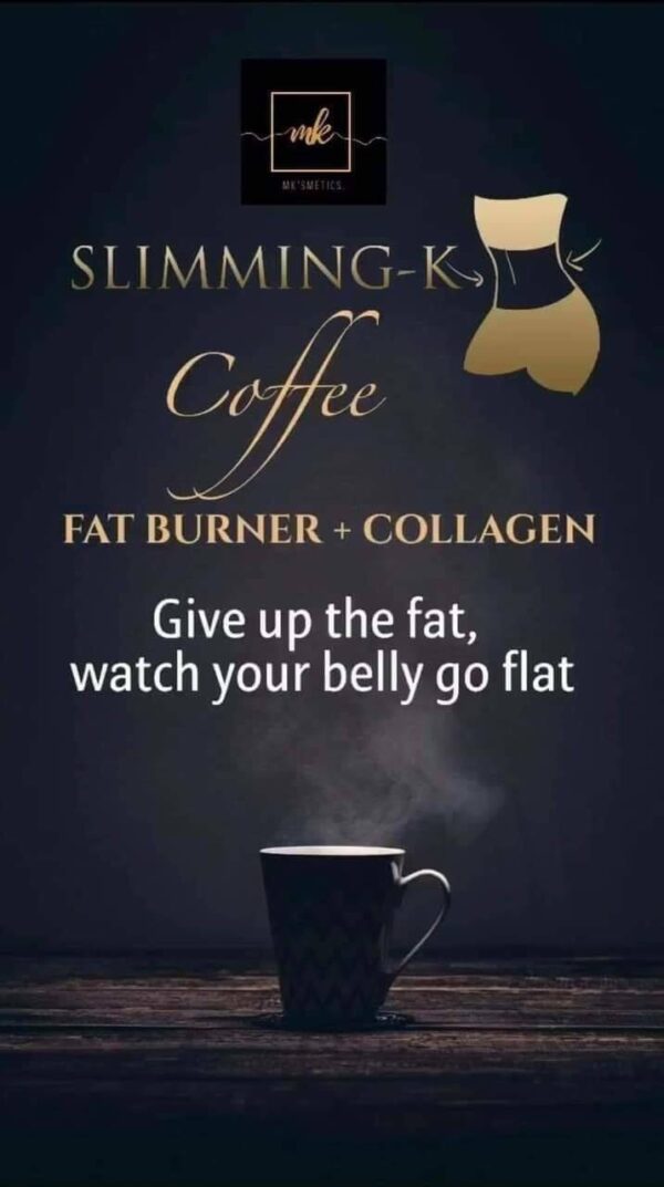 Slimming -K Coffee Fat Burner + Collagen 10 sachets /21 grams.by MK SMETICS. - Image 4