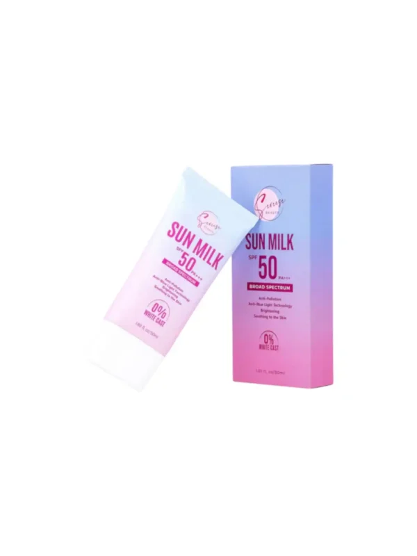 Sereese Beauty Sun Milk Facial Cream 0% White Cast SPF50 30ml