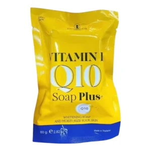 2x Vitamin E Q10 Soap Plus Q10 Whitening & Mositurising Soap 80g