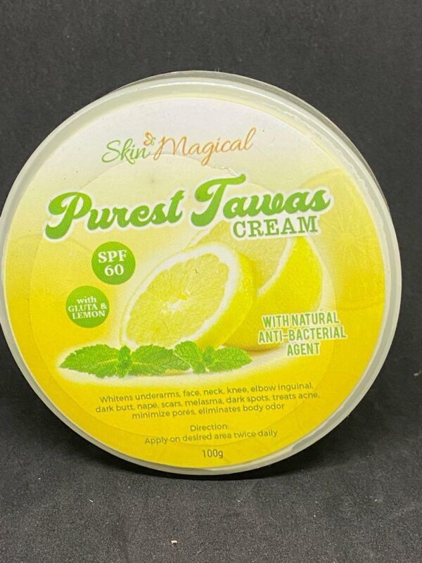 Skin Magical Purest Tawas With Gluta & Natural anti- Bacteria Agent 100g - Image 4
